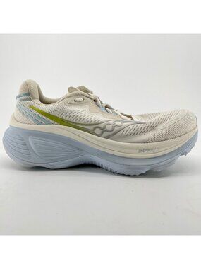 Saucony Hurricane 26 Womens Size 8 Ivory Blue Athletic Running Shoes Sneakers